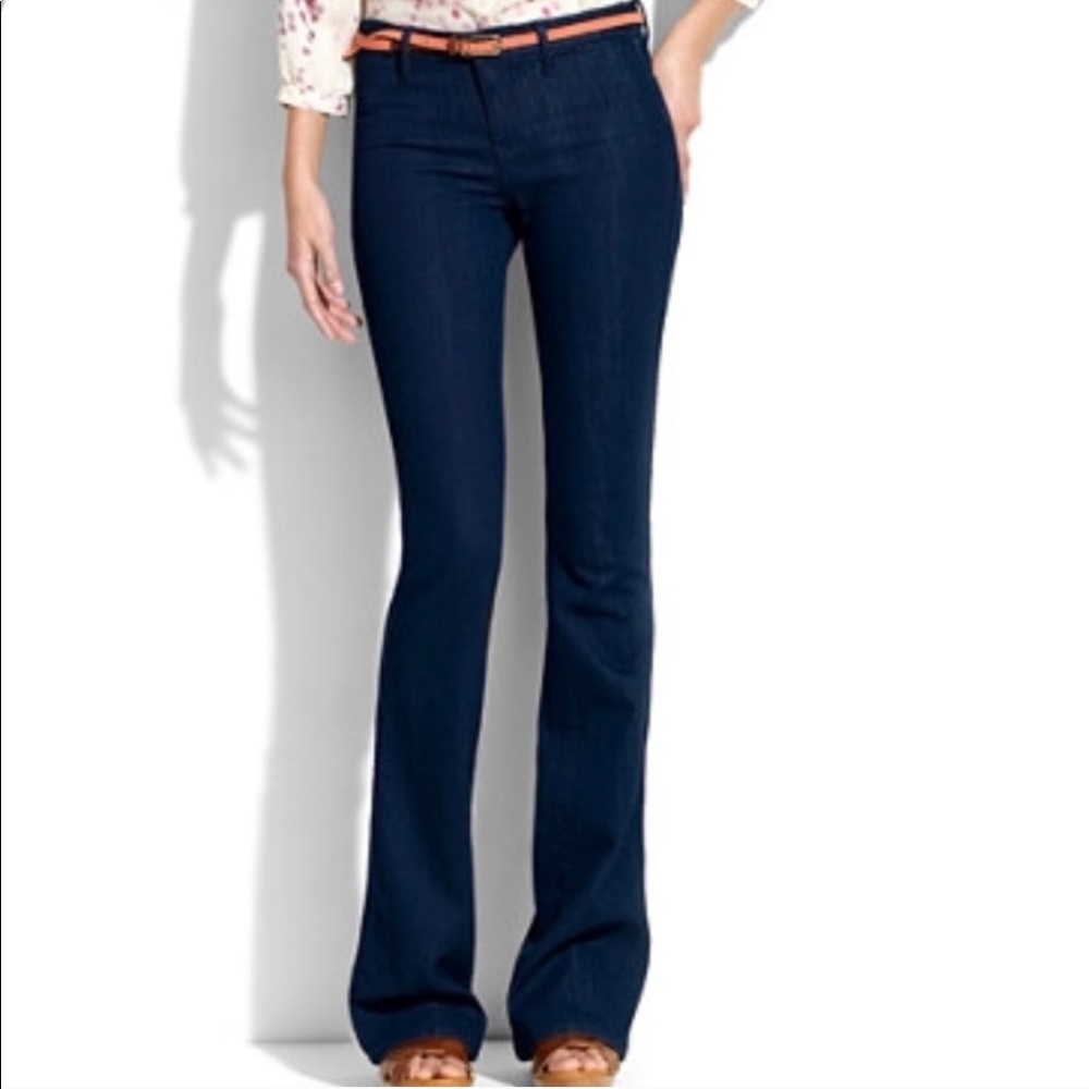 Madewell Dark Blue Flare Jeans